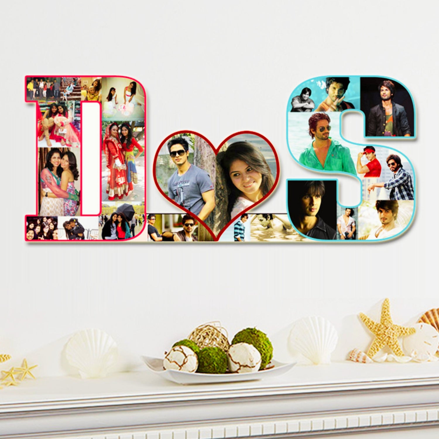 Personalized Photo Collage Cut-Out