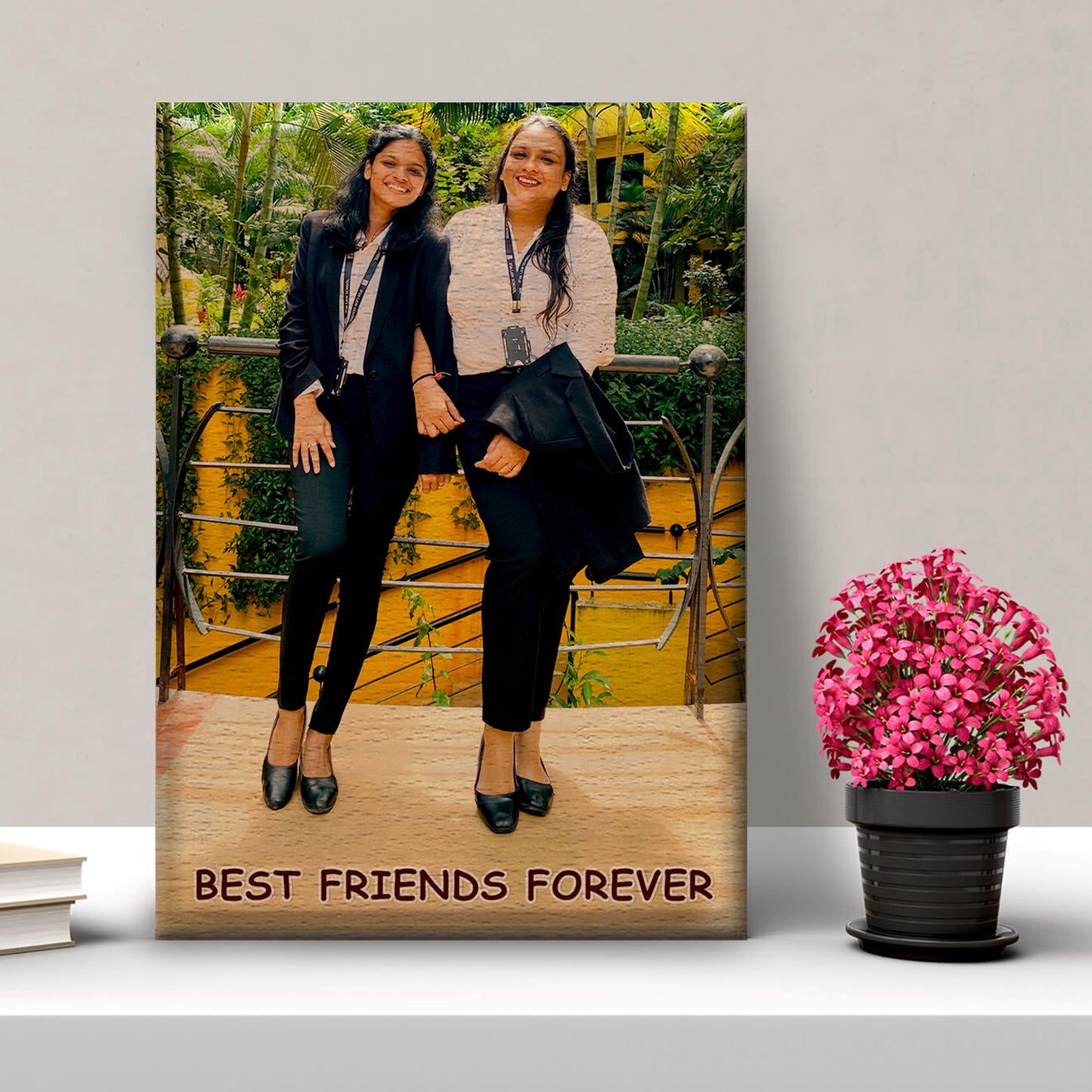 Personalized Wooden Photo Print Plaque