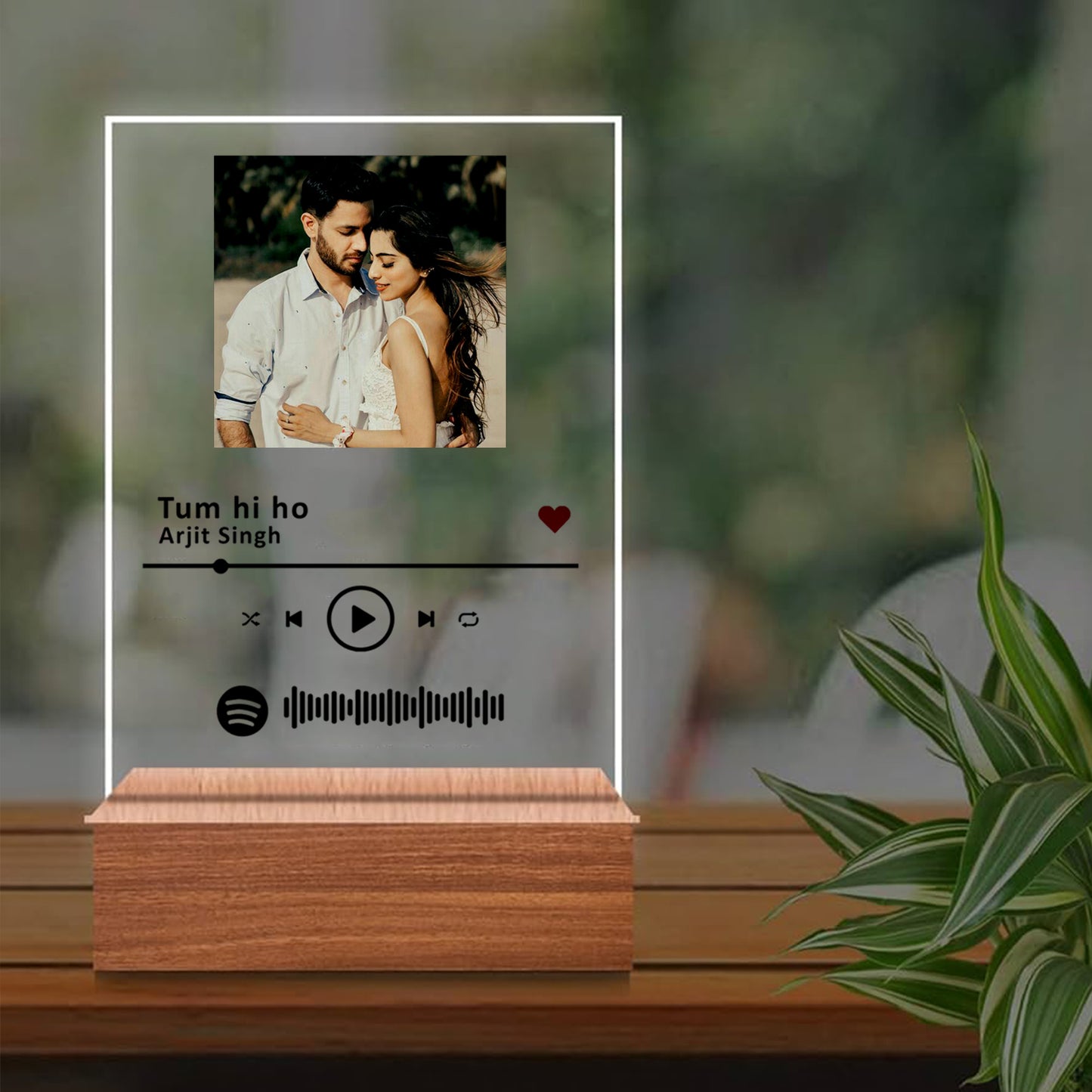 Personalized Spotify Plaque